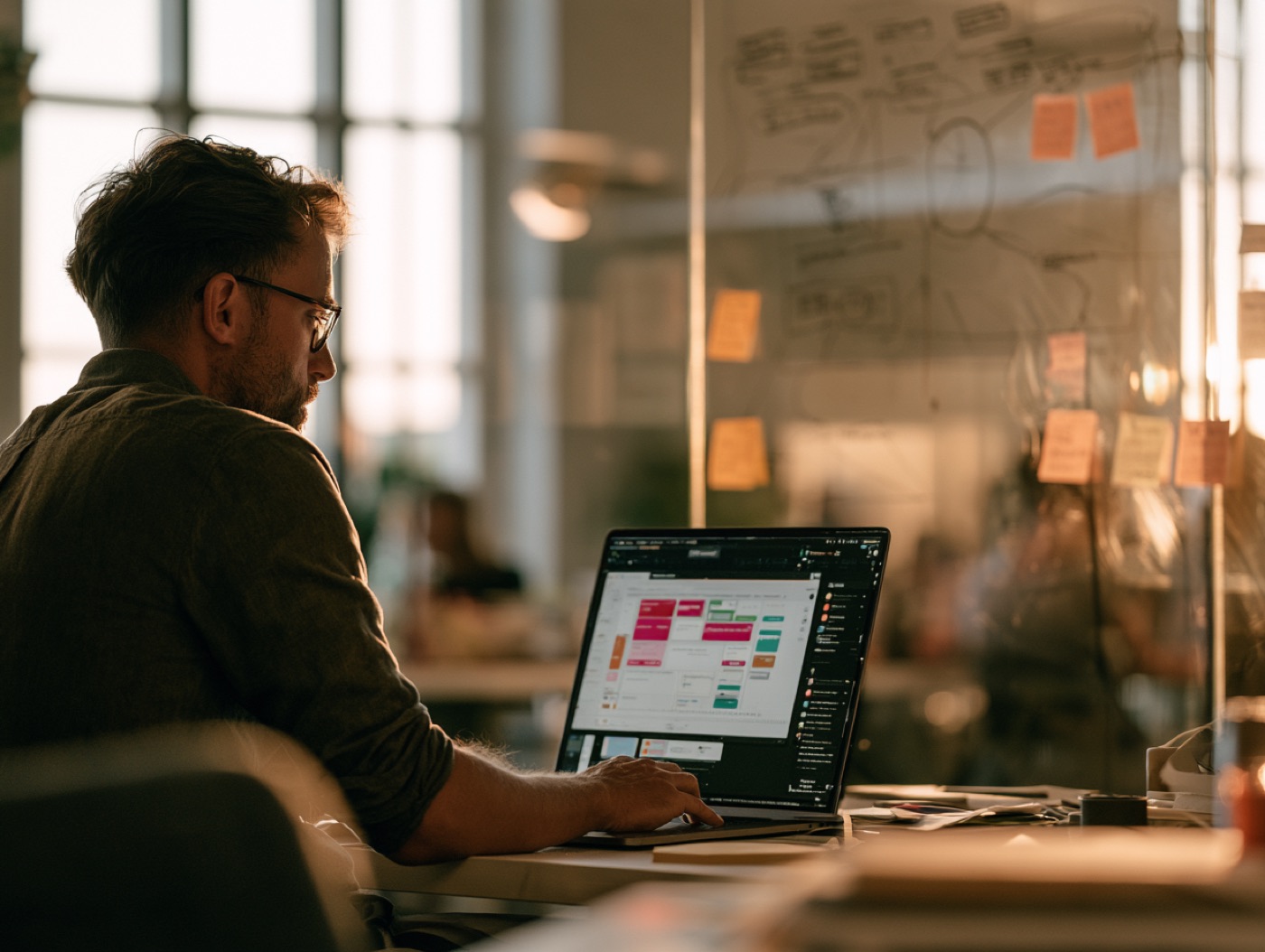 Un product builder conçoit une application no-code